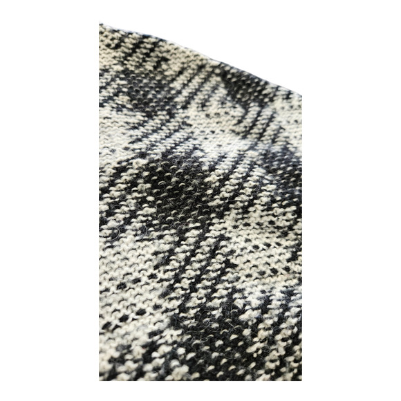 Express XS Long Sleeve Knit Plaid Sweater - Picture 2 of 8